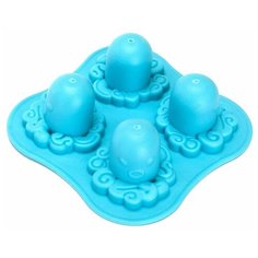 Форма для льда BRADEX Осьминог, голубой