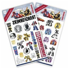 Набор наклеек-тату переводных, Трансформеры Priority