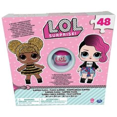 Пазл L.O.L. 48 элементов, с сюрпризом (98470-LOL)
