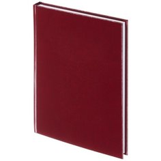 Ежедневник недатированный Альт бордо, А5, 145*205 мм, 136 листов, Ideal