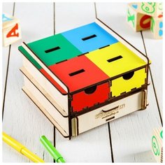 Комодик плоский «Съедобное- несъедобное Woodland