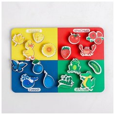 Липучка «Учим цвета Сибирские игрушки