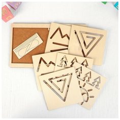 Межполушарная доска «Треугольник Woodland