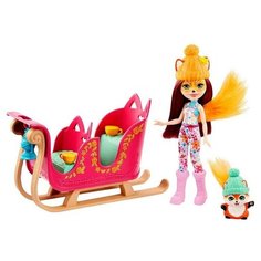 Игровой набор «Хобби на колесах. Лисичка Фелисити на санях Mattel