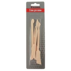 Набор стеков для лепки GLOBUS, малый, 4 шт., профессиональные, пластиковые Глобус