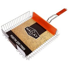 Решётка- гриль для мяса, 33 х 36 х 68 см, Premium, глубокая Maclay