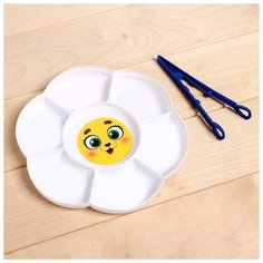 Тарелка для сортировки с пинцетом Iq Zabiaka