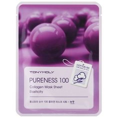 Тканевая маска для лица Tony Moly Pureness 100 Collagen Mask Sheet с коллагеном, 21 мл