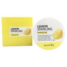Пилинг- диски для лица Secret Key Lemon Sparkling с экстрактом лимона, 70 шт.