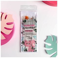 Набор кистей для маникюра "Удивляй, красотка!", 15 штук Beauty Fox