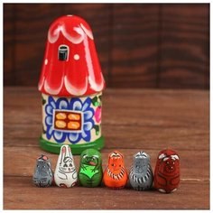 Пальчиковый театр в домике «Теремок Нескучные игры