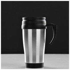 Термокружка "Барна", 450 мл, хромированная, 13х18 см (+/-50мл) Take It Easy