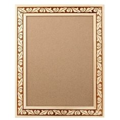 Рама для картин и постеров 30 х 40 х 5.0 см, дерево липа, «Лепесток» (с задней стенкой) Calligrata