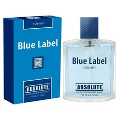 Туалетная вода мужская Absolute Blue Label, 100 мл Today Parfum
