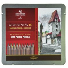 Пастель сухая в карандаше набор 48 цветов, Koh- I- Noor Soft GIOCONDA