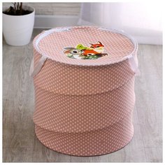 Корзина для игрушек «Лесные жители», 43х42 см Школа талантов