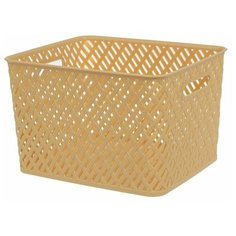 Корзина для хранения «Плетёнка», 35×29×22,5 см, цвет бежевый Alternativa