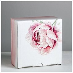 Коробка‒пенал «Самой нежной», 15 × 15 × 7 см Дарите счастье