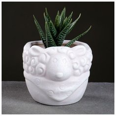 Кашпо керамическое "Овечка" 8*8см Take It Easy