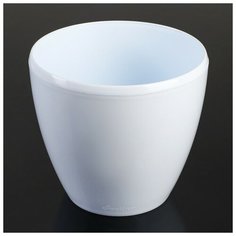 Кашпо для цветов со вставкой «Деко Твин», 4 л, цвет белый Santino