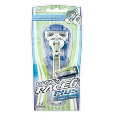 Бритвенный станок Dorco Pace 6 Plus, 1 кассета, 6 лезвий + 1 лезвие- триммер