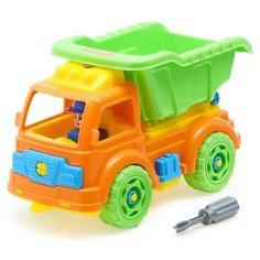 Автомобиль- конструктор «Самосвал», 27 деталей Полесье