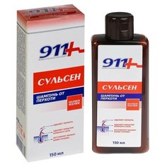 Шампунь от перхоти 911 Сульсен 1%, 150 мл 911+