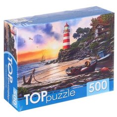 Пазлы «Вечерний маяк», 500 элементов Рыжий кот