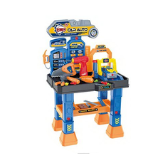 Детский столик с инструментами автомастерская с автоподъемником (661-442) MSN Toys