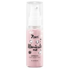 Сияющий крем- флюид для лица 7 DAYS ILLUMINATE ME ROSE GIRL 01 Champagne), 50 мл
