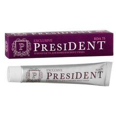 Зубная паста President Exclusive, 75 RDA, 75 мл