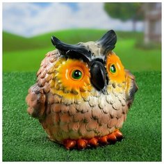 Фигурное кашпо "Сова" 20х22см микс Хорошие сувениры