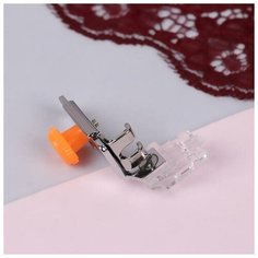 Лапка для швейных машин, для вшивания потайной молнии, с винтом Aurora
