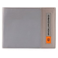 Кошелек мужской Piquadro Bios серый PU1392BIO/GR