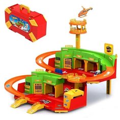 Игровой набор «Хот Вилс» с вертолетной площадкой Нордпласт