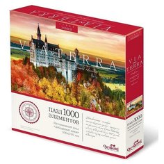 Пазл «Виа Терра. Лебединый замок», 1000 элементов Origami