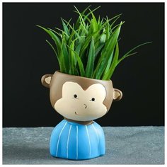Кашпо фигурное "Обезъянка", 6,5*11*11см Take It Easy