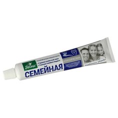 Зубная паста Весна Семейная классическая, без футляра, 100 г