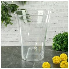 Кашпо для орхидей «Волна орхидейная», 1,3 л, цвет прозрачный Plast Avenue