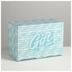Коробка‒пенал Gift box, 22 × 15 × 10 см Дарите счастье