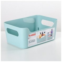 Корзина для хранения Scandi, 1,2 л, 17×12×7,5 см, цвет микс Econova