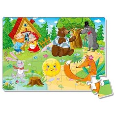 Мягкий пазл «Колобок», 35 элементов Vladi Toys