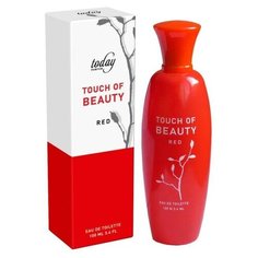 Туалетная вода женская Touch of Beauty Red ,100 мл Delta Parfum