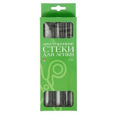 Стеки для лепки двусторонние пластиковые, набор 4 штуки Hobby Time