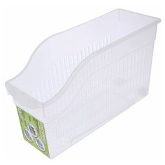 Контейнер для хранения хозяйственный на колёсах, 6 л, 35×13×20 см, прозрачный Полимербыт