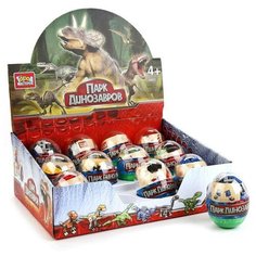 Конструктор «Динозавры» в яйце, 73-106 деталей, микс ГОРОД МАСТЕРОВ