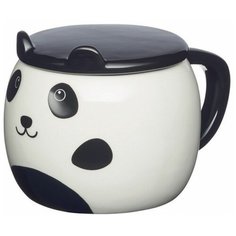 Чашка с крышкой KitchenCraft Panda 0.55 л.