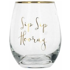 Стакан для вина Creative Tops Ava & I Sip Sip Horray 0.59 л. Kitchen Craft