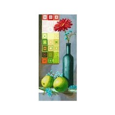 Набор для вышивания крестиком Нитекс Натюрморт с герберой, 22*50 см (НС.0261) Nitex