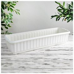 Ящик для цветов с дренажной решеткой, цвет микс РАДИАН